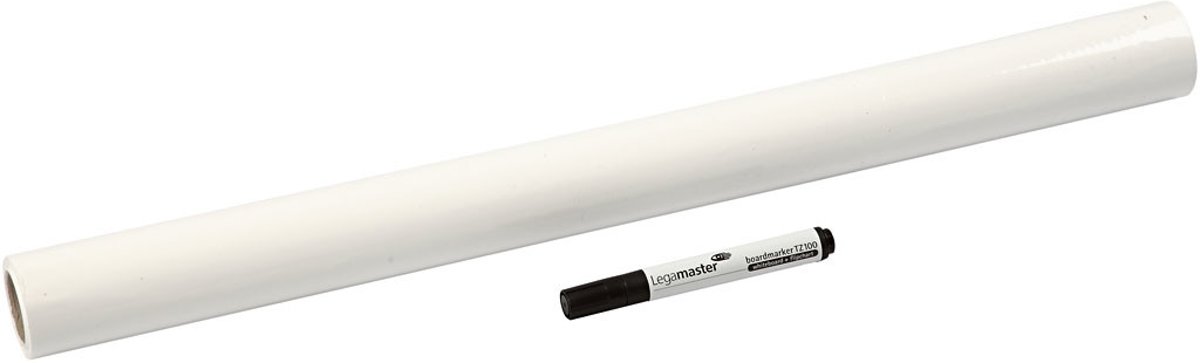 Whiteboard folie, b: 60 cm, l: 80 cm, wit, 25vellen [HOB-28245]